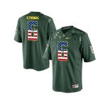 2016 US Flag Fashion Men's Oregon Duck De'Anthony Thomas #6 College Football Limited Jersey - Green