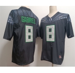 Men's Oregon Ducks #8 Dillon Gabriel Black 2024 F.U.S.E. Stitched Jersey