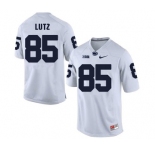 Men' Nike Penn State Nittany Lions #85 Isaac Lutz White Jersey