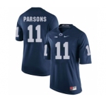 Men's Penn State Nittany Lions #11 Micah Parsons navy jersey