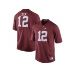 2016 Men's Stanford Cardinal Andrew Luck #12 College Football Jersey - Cardinal