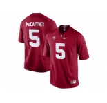 2016 Men's Stanford Cardinal Christian McCaffrey #5 College Football Jersey - Cardinal