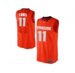Men's Syracuse Orange Tyler Ennis #11 College Authentic Basketball Jersey - Orange