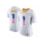 2016 US Flag Fashion 2016 Tennessee Volunteers Jalen Hurd #1 College Football Limited Jersey - White