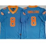 Men's Tennessee Volunteers #8 Nico Iamaleava Blue F.U.S.E. Stitched Jersey