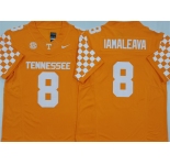 Men's Tennessee Volunteers #8 Nico Iamaleava Orange F.U.S.E. Stitched Jersey