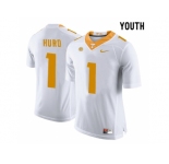 2016 Youth Tennessee Volunteers Jalen Hurd #1 College Football Limited Jersey - White