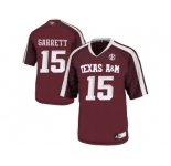 2016 Men'sTexas A&M Aggies Myles Garrett #15 College Football Authentic Jersey - Maroon