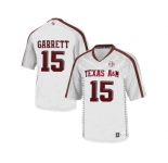 2016 Men'sTexas A&M Aggies Myles Garrett #15 College Football Authentic Jersey - White