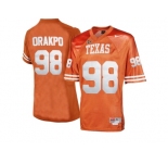 Men's Texas Longhorns Brian Orakpo #98 College Football Jersey - Burnt Orange