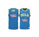 2016 US Flag Fashion Men's UCLA Bruins Kevin Love #42 Blue College Basketball Jersey - Blue