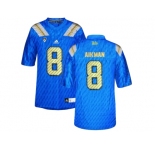 Men's UCLA Bruins Troy Aikman #8 College Football Authentic Jerseys - Blue