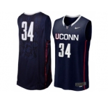 Uconn Huskies Ray Allen #34 College Basketball Jersey - Navy