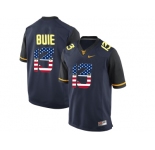 2016 US Flag Fashion West Virginia Mountaineers Andrew Buie #13 College Football Limited Jersey - Blue