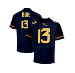 West Virginia Mountaineers Andrew Buie #13 College Football Elited Jersey - Blue