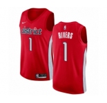 Youth Nike Washington Wizards #1 Austin Rivers Red Swingman Jersey - Earned Edition