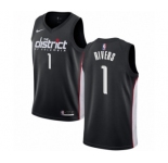 Youth Nike Washington Wizards #1 Austin Rivers Swingman Black NBA Jersey - City Edition