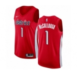 Youth Nike Washington Wizards #1 Chris McCullough Red Swingman Jersey - Earned Edition