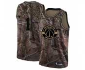 Youth Nike Washington Wizards #1 Chris McCullough Swingman Camo Realtree Collection NBA Jersey