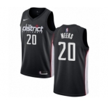 Youth Nike Washington Wizards #20 Jodie Meeks Swingman Black NBA Jersey - City Edition