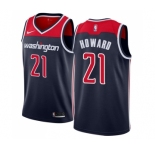 Youth Nike Washington Wizards #21 Dwight Howard Swingman Navy Blue NBA Jersey Statement Edition