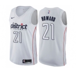Youth Nike Washington Wizards #21 Dwight Howard Swingman White NBA Jersey - City Edition