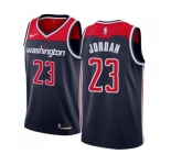 Youth Nike Washington Wizards #23 Michael Jordan Authentic Navy Blue NBA Jersey Statement Edition