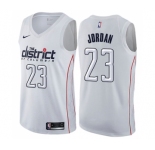 Youth Nike Washington Wizards #23 Michael Jordan Swingman White NBA Jersey - City Edition