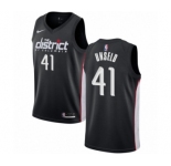 Youth Nike Washington Wizards #41 Wes Unseld Swingman Black NBA Jersey - City Edition