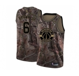 Youth Nike Washington Wizards #6 Troy Brown Jr. Swingman Camo Realtree Collection NBA Jersey