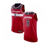 Youth Nike Washington Wizards #9 Ramon Sessions Authentic Red NBA Jersey - Icon Edition