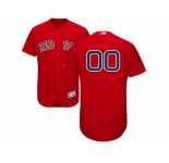 Men's Majestic Boston Red Sox Customized Red Flexbase Authentic Collection MLB Jersey