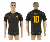 Roma #10 Totti Sec Away Soccer Club Jersey