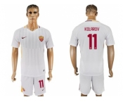 Roma #11 Kolarov Away Soccer Club Jersey