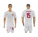 Roma #15 H.Moreno Away Soccer Club Jersey