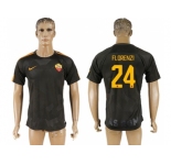 Roma #24 Florenzi Sec Away Soccer Club Jersey