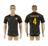 Roma #4 Nainggolan Sec Away Soccer Club Jersey