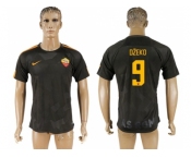 Roma #9 Dzeko Sec Away Soccer Club Jersey