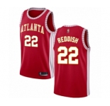 Youth Atlanta Hawks #22 Cam Reddish Swingman Red Basketball Jersey Statement Edition