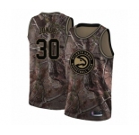 Youth Atlanta Hawks #30 Damian Jones Swingman Camo Realtree Collection Basketball Jersey