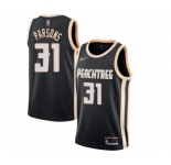 Youth Atlanta Hawks #31 Chandler Parsons Swingman Black Basketball Jersey - 2019-20 City Edition