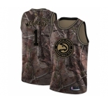 Youth Nike Atlanta Hawks #1 Tracy Mcgrady Swingman Camo Realtree Collection NBA Jersey