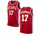 Youth Nike Atlanta Hawks #17 Dennis Schroder Authentic Red NBA Jersey Statement Edition