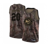 Youth Nike Atlanta Hawks #20 John Collins Swingman Camo Realtree Collection NBA Jersey