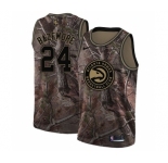 Youth Nike Atlanta Hawks #24 Kent Bazemore Swingman Camo Realtree Collection NBA Jersey