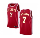Youth Nike Atlanta Hawks #7 Ersan Ilyasova Swingman Red NBA Jersey Statement Edition
