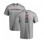 NFL Nike Houston Texans #20 Justin Reid Ash Backer T-Shirt