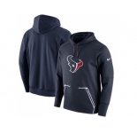 Men Houston Texans Nike Navy Champ Drive Vapor Speed Pullover Hoodie