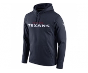 Men Houston Texans Nike Navy Circuit Wordmark Essential Performance Pullover Hoodie