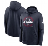 Men's Houston Texans Navy 2023 AFC South Division Champions Locker Room Trophy Collection Club Pullover Hoodie
